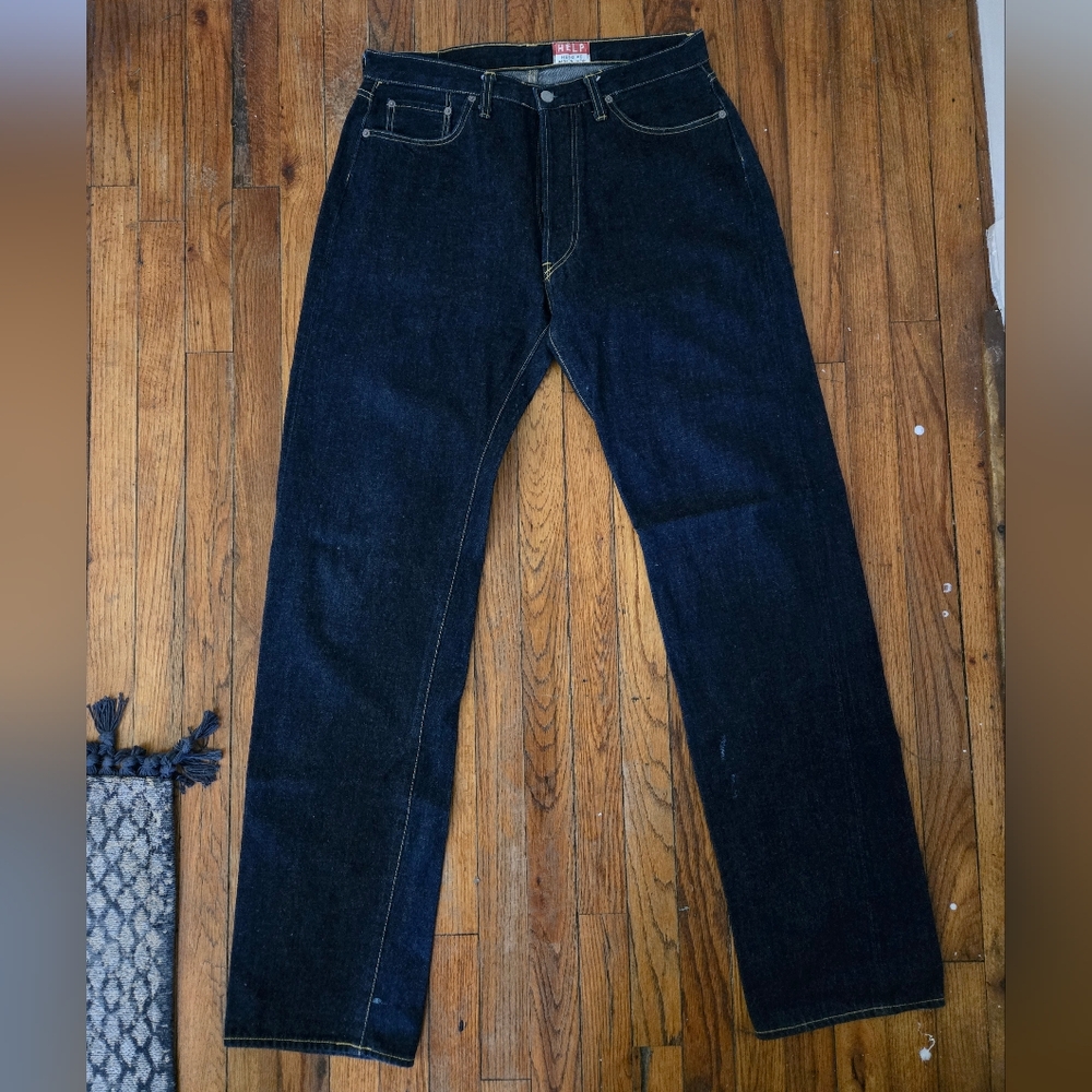Help Heso Japan Selvedge Denim, Men's 34